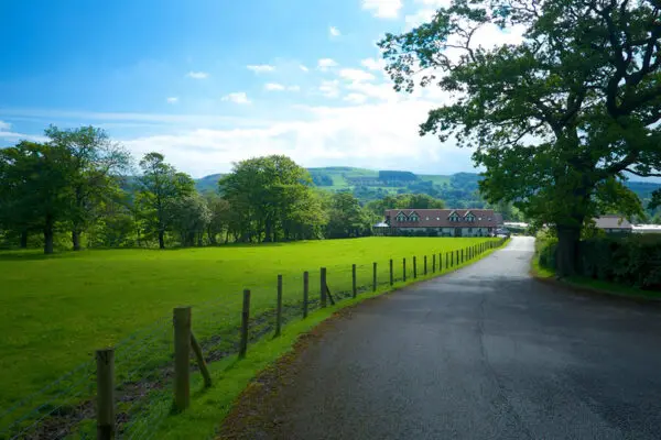 Claylands view down the lane b
